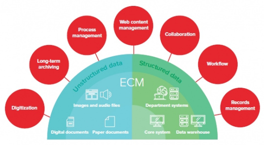 How to implement the effective enterprise content management system?