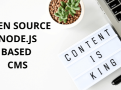 Open Source Node.Js Based CMS
